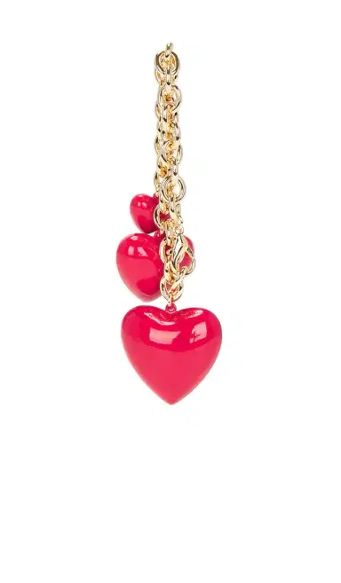 Roxanne Assoulin Happy Heart Bag Charm | Thumbnail 2 Roxanne Assoulin Happy Heart Bag Charm | Thumbnail 2
