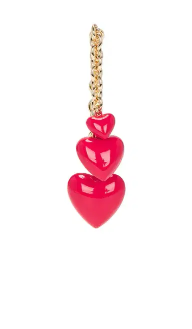 Roxanne Assoulin Happy Heart Bag Charm | Thumbnail 1 Roxanne Assoulin Happy Heart Bag Charm | Thumbnail 1