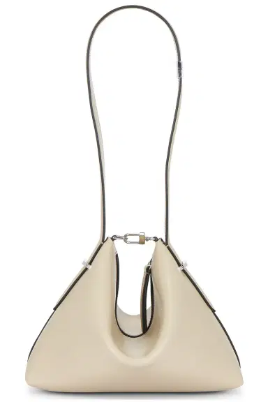 TOTEME Leather Scoop Wristlet Bag | Thumbnail 3 TOTEME Leather Scoop Wristlet Bag | Thumbnail 3