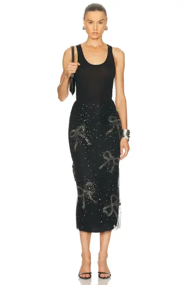 Carolina Herrera Midi Skirt | Thumbnail 5 Carolina Herrera Midi Skirt | Thumbnail 5