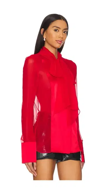 retrofete Suri Silk Blouse | Thumbnail 2 retrofete Suri Silk Blouse | Thumbnail 2