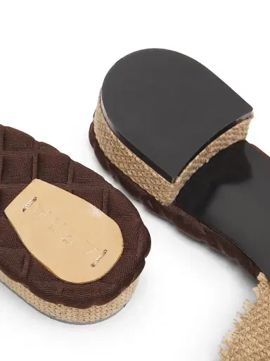 AERA Women's Giorgia 25MM Vegan Raffia Sandals - Raffia | Thumbnail 5 AERA Women's Giorgia 25MM Vegan Raffia Sandals - Raffia | Thumbnail 5