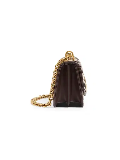 Valentino Garavani Women's Vain Shoulder Bag in Pony Effect Calfskin - Natural Brown | Thumbnail 7 Valentino Garavani Women's Vain Shoulder Bag in Pony Effect Calfskin - Natural Brown | Thumbnail 7