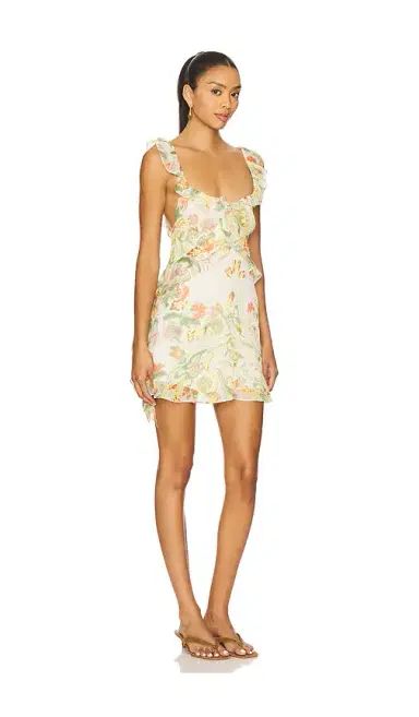 Free People Bali Flora Mini Dress | Thumbnail 2 Free People Bali Flora Mini Dress | Thumbnail 2