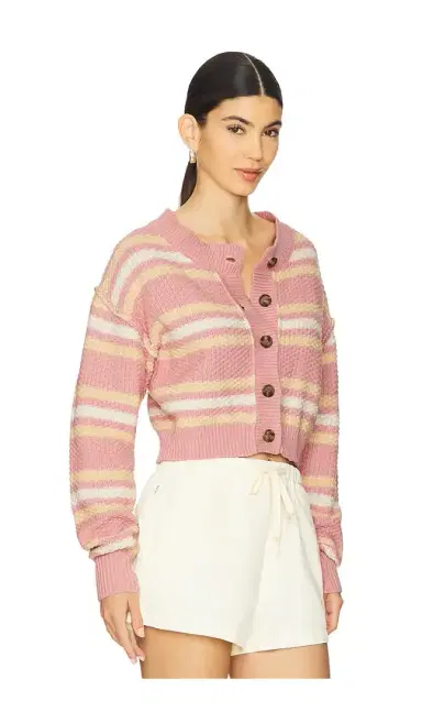 Free People Lila Stripe Cardi | Thumbnail 2 Free People Lila Stripe Cardi | Thumbnail 2