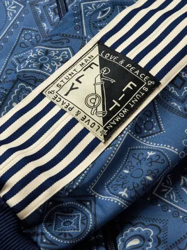 KAPITAL Cookie Bandana-Print Striped Shell Track Jacket - Men | Thumbnail 6 KAPITAL Cookie Bandana-Print Striped Shell Track Jacket - Men | Thumbnail 6