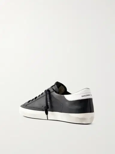 Golden Goose Super-Star Distressed Leather Sneakers - Men | Thumbnail 4 Golden Goose Super-Star Distressed Leather Sneakers - Men | Thumbnail 4