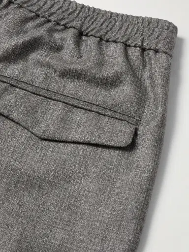 Barena Straight-Leg Virgin Wool Drawstring Trousers - Men | Thumbnail 6 Barena Straight-Leg Virgin Wool Drawstring Trousers - Men | Thumbnail 6