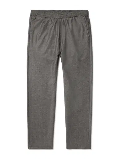 Barena Straight-Leg Virgin Wool Drawstring Trousers - Men | Thumbnail 1 Barena Straight-Leg Virgin Wool Drawstring Trousers - Men | Thumbnail 1