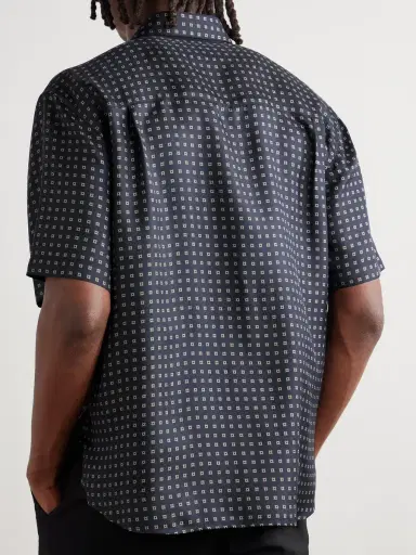 Saint Laurent Printed Silk-Voile Shirt - Men | Thumbnail 3 Saint Laurent Printed Silk-Voile Shirt - Men | Thumbnail 3