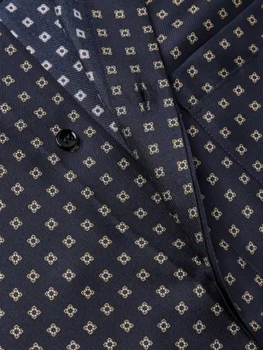 Saint Laurent Printed Silk-Voile Shirt - Men | Thumbnail 4 Saint Laurent Printed Silk-Voile Shirt - Men | Thumbnail 4