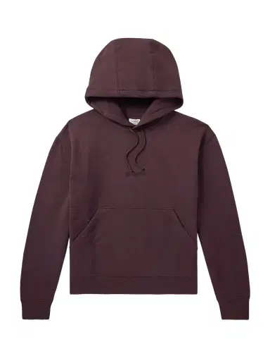 Saint Laurent Logo-Embroidered Cotton-Jersey Hoodie - Men | Thumbnail 1 Saint Laurent Logo-Embroidered Cotton-Jersey Hoodie - Men | Thumbnail 1
