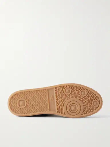 Valentino Garavani Upvillage Leather and Suede-Trimmed Twill Sneakers - Men | Thumbnail 3 Valentino Garavani Upvillage Leather and Suede-Trimmed Twill Sneakers - Men | Thumbnail 3