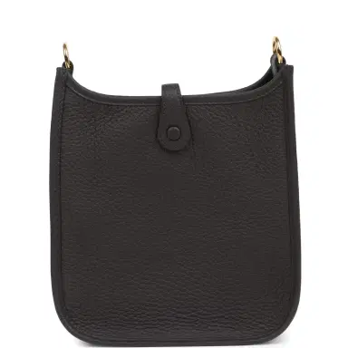 HERMÈS Hermes Evelyne TPM Prunoir Clemence Gold Hardware | Thumbnail 4 HERMÈS Hermes Evelyne TPM Prunoir Clemence Gold Hardware | Thumbnail 4
