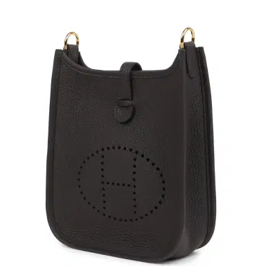 HERMÈS Hermes Evelyne TPM Prunoir Clemence Gold Hardware | Thumbnail 5 HERMÈS Hermes Evelyne TPM Prunoir Clemence Gold Hardware | Thumbnail 5