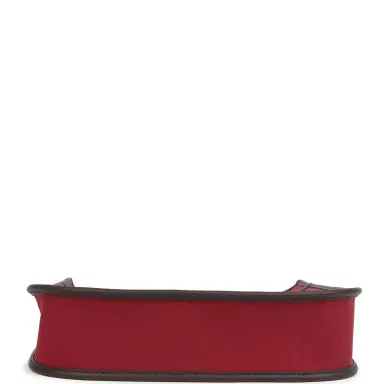 HERMÈS Hermes Neo Evelyne PM Rubis Officier Canvas and Rouge Sellier Swift Palladium Hardware | Thumbnail 6 HERMÈS Hermes Neo Evelyne PM Rubis Officier Canvas and Rouge Sellier Swift Palladium Hardware | Thumbnail 6