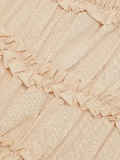 Cinq à Sept Women's Sirrina Gathered A-Line Minidress - Blush Dune | Thumbnail 7 Cinq à Sept Women's Sirrina Gathered A-Line Minidress - Blush Dune | Thumbnail 7