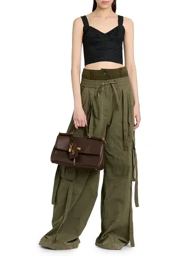 Dolce & Gabbana Women's My Sicily Top Handle Bag - Moro | Thumbnail 2 Dolce & Gabbana Women's My Sicily Top Handle Bag - Moro | Thumbnail 2