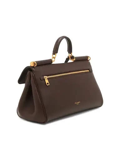Dolce & Gabbana Women's My Sicily Top Handle Bag - Moro | Thumbnail 5 Dolce & Gabbana Women's My Sicily Top Handle Bag - Moro | Thumbnail 5