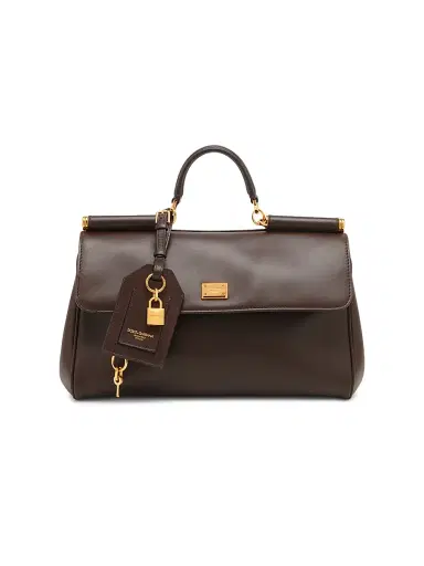 Dolce & Gabbana Women's My Sicily Top Handle Bag - Moro | Thumbnail 1 Dolce & Gabbana Women's My Sicily Top Handle Bag - Moro | Thumbnail 1
