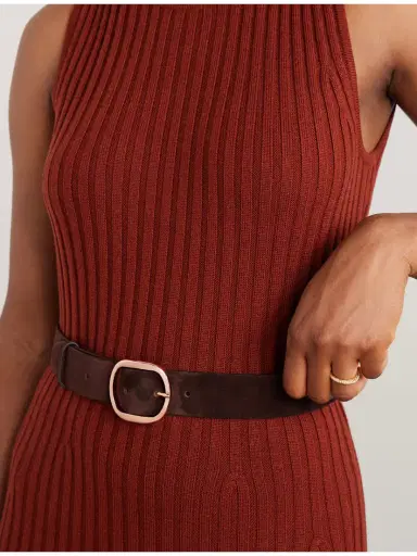 Gabriela Hearst Elster Suede Belt | Thumbnail 2 Gabriela Hearst Elster Suede Belt | Thumbnail 2