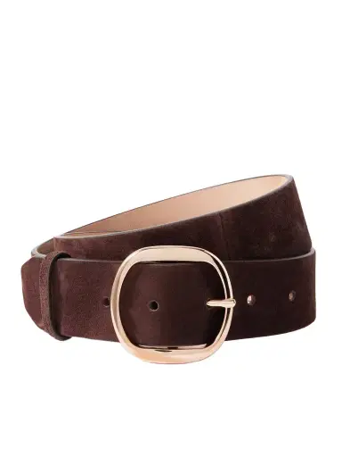 Gabriela Hearst Elster Suede Belt | Thumbnail 1 Gabriela Hearst Elster Suede Belt | Thumbnail 1