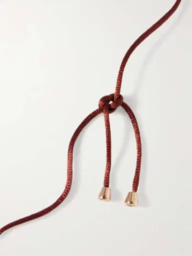 Jennifer Behr Atrani Gold-plated, Shell, Crystal And Cord Necklace | Thumbnail 3 Jennifer Behr Atrani Gold-plated, Shell, Crystal And Cord Necklace | Thumbnail 3