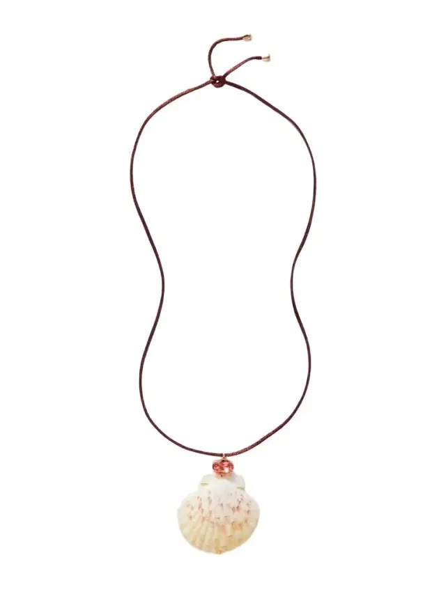 Jennifer Behr Atrani Gold-plated, Shell, Crystal And Cord Necklace