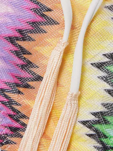 Missoni Mare Fringed Striped Crochet-knit Triangle Bikini | Thumbnail 4 Missoni Mare Fringed Striped Crochet-knit Triangle Bikini | Thumbnail 4