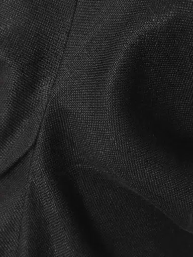 TOTEME Gathered Woven Midi Dress | Thumbnail 4 TOTEME Gathered Woven Midi Dress | Thumbnail 4