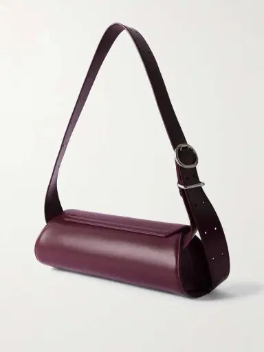 Jil Sander Cannolo Small Leather Shoulder Bag | Thumbnail 3 Jil Sander Cannolo Small Leather Shoulder Bag | Thumbnail 3