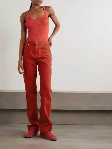 Gabriela Hearst Cinxia Ribbed Cashmere, Silk And Hemp-blend Tank | Thumbnail 2 Gabriela Hearst Cinxia Ribbed Cashmere, Silk And Hemp-blend Tank | Thumbnail 2