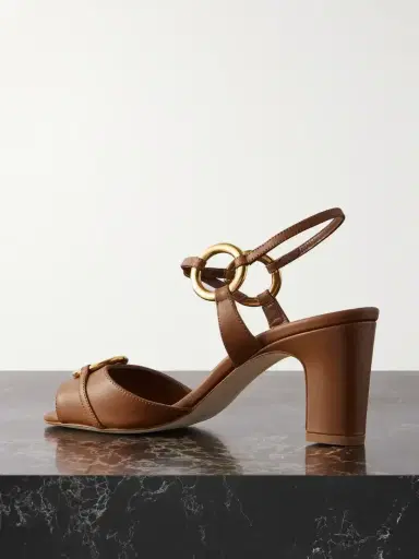 Manolo Blahnik Ileos Leather Sandals | Thumbnail 3 Manolo Blahnik Ileos Leather Sandals | Thumbnail 3