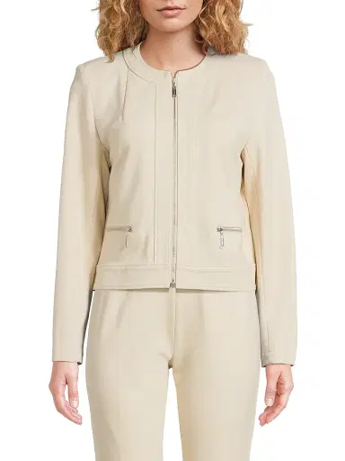 Misook Women's Heritage LuxeStretch Sport Jacket | Thumbnail 3 Misook Women's Heritage LuxeStretch Sport Jacket | Thumbnail 3