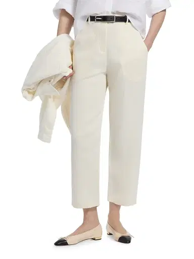 TWP Women's Jetties Beach Flat Front Ankle Pants | Thumbnail 3 TWP Women's Jetties Beach Flat Front Ankle Pants | Thumbnail 3