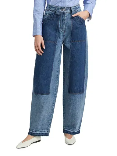 Co Women's Patchwork Jeans | Thumbnail 3 Co Women's Patchwork Jeans | Thumbnail 3