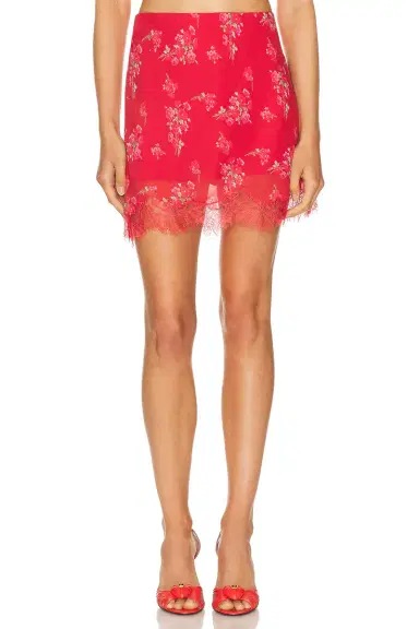 LoveShackFancy Darlington Skirt | Thumbnail 1 LoveShackFancy Darlington Skirt | Thumbnail 1