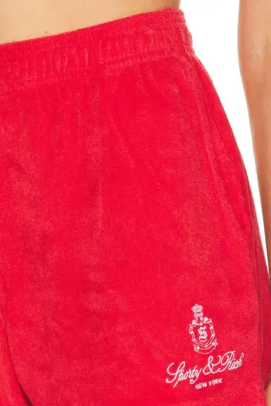 Sporty & Rich Vendome Terry Short | Thumbnail 6 Sporty & Rich Vendome Terry Short | Thumbnail 6