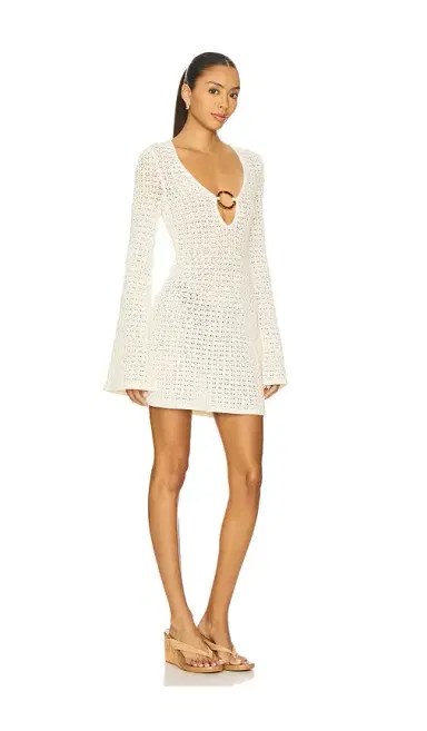 Stone Cold Fox x REVOLVE Bobby Pointelle Mini Dress | Thumbnail 2 Stone Cold Fox x REVOLVE Bobby Pointelle Mini Dress | Thumbnail 2