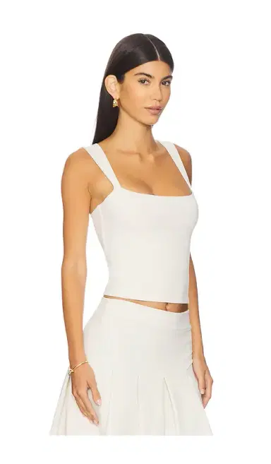 susana monaco Wide Angle Strap Tank Top | Thumbnail 2 susana monaco Wide Angle Strap Tank Top | Thumbnail 2