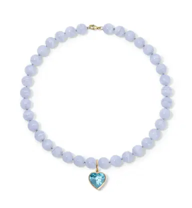 Stephanie Gottlieb Blue Lace Agate Beaded Necklace | Thumbnail 2 Stephanie Gottlieb Blue Lace Agate Beaded Necklace | Thumbnail 2