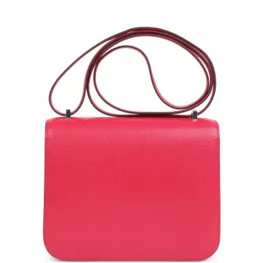 HERMÈS Hermes Constance 18 Rose Extreme Chevre Chamkila Palladium Hardware | Thumbnail 4 HERMÈS Hermes Constance 18 Rose Extreme Chevre Chamkila Palladium Hardware | Thumbnail 4