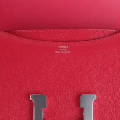 HERMÈS Hermes Constance 18 Rose Extreme Chevre Chamkila Palladium Hardware | Thumbnail 8 HERMÈS Hermes Constance 18 Rose Extreme Chevre Chamkila Palladium Hardware | Thumbnail 8