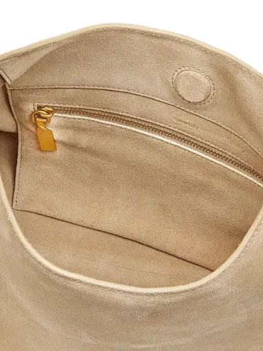SIMKHAI Women's Nixi Suede Hobo Bag - Desert | Thumbnail 4 SIMKHAI Women's Nixi Suede Hobo Bag - Desert | Thumbnail 4