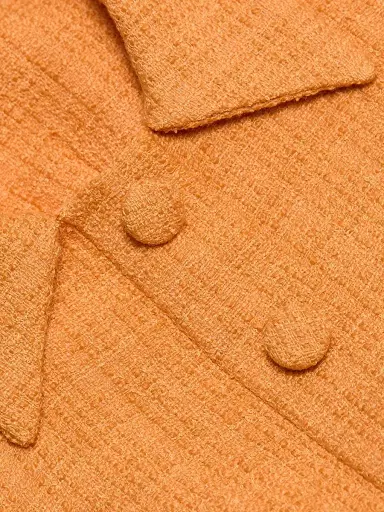 Amanda Uprichard Women's Archer Halterneck Romper - Orange | Thumbnail 7 Amanda Uprichard Women's Archer Halterneck Romper - Orange | Thumbnail 7