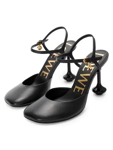 Loewe Women's Toy 90MM Ankle Strap Pumps - Black - Size 9 | Thumbnail 2 Loewe Women's Toy 90MM Ankle Strap Pumps - Black - Size 9 | Thumbnail 2