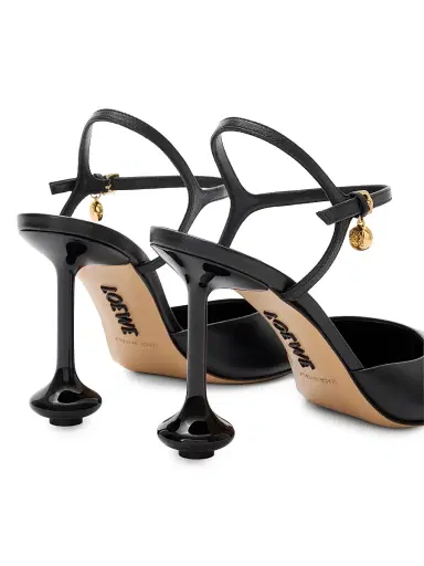 Loewe Women's Toy 90MM Ankle Strap Pumps - Black - Size 9 | Thumbnail 4 Loewe Women's Toy 90MM Ankle Strap Pumps - Black - Size 9 | Thumbnail 4