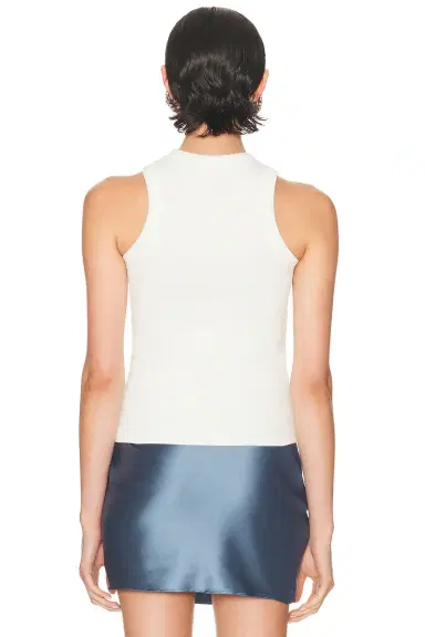 AREA Distressed Crystal Ribbed Knit Tank Top | Thumbnail 6 AREA Distressed Crystal Ribbed Knit Tank Top | Thumbnail 6