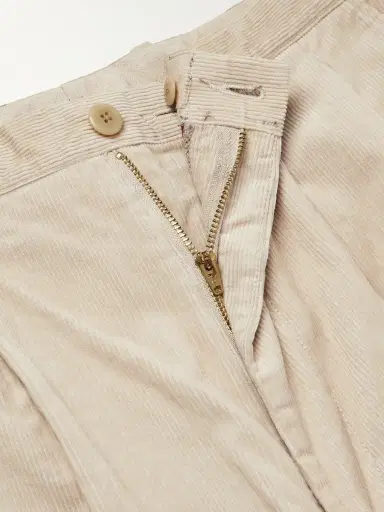 KAPITAL Ivy Wide-Leg Pleated Printed Cotton-Corduroy Trousers - Men | Thumbnail 6 KAPITAL Ivy Wide-Leg Pleated Printed Cotton-Corduroy Trousers - Men | Thumbnail 6