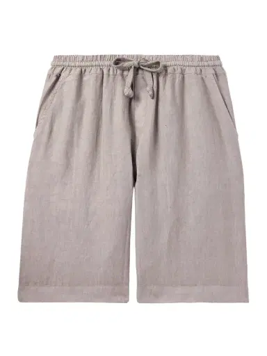FEDELI Vico Straight-Leg Linen Drawstring Shorts - Men | Thumbnail 1 FEDELI Vico Straight-Leg Linen Drawstring Shorts - Men | Thumbnail 1